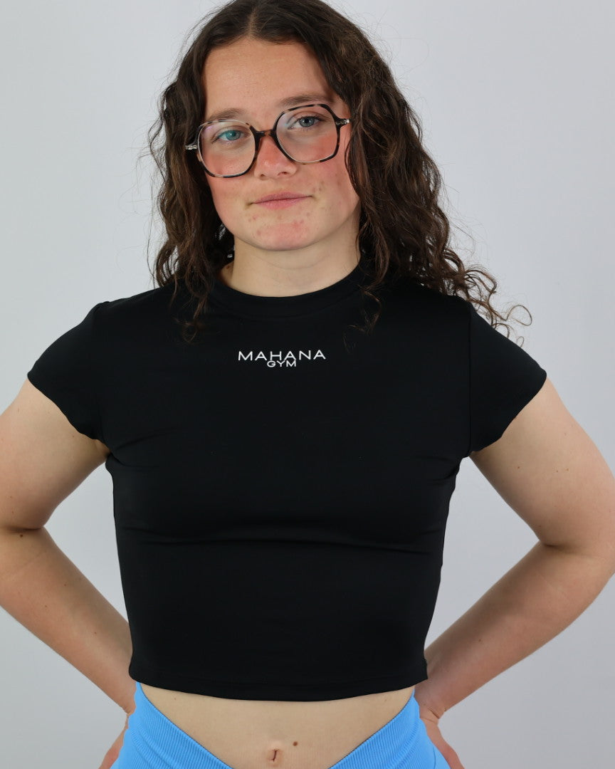 t-shirt compression Liora Black