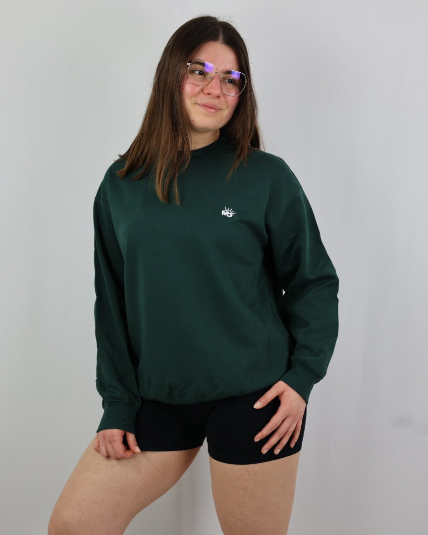 PULL DARK GREEN UNISEXE