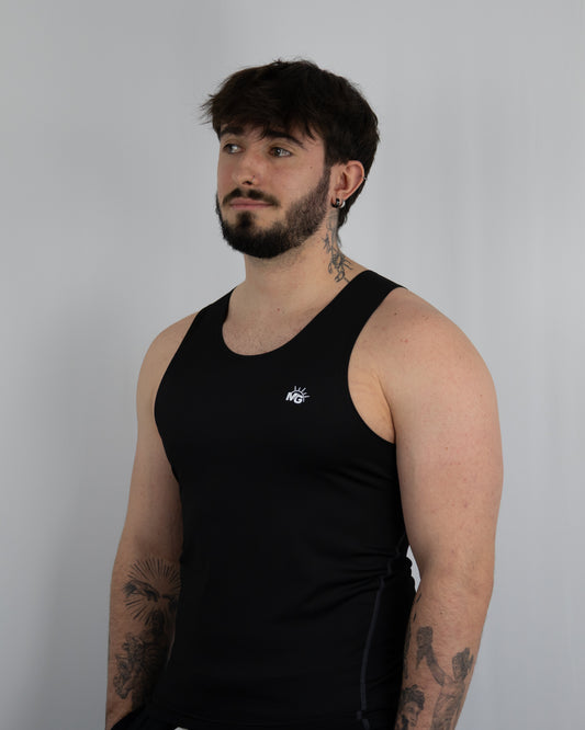 DEBARDEUR COMPRESSION PULSE BLACK