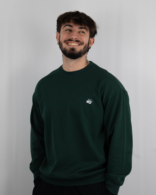 PULL DARK GREEN UNISEXE